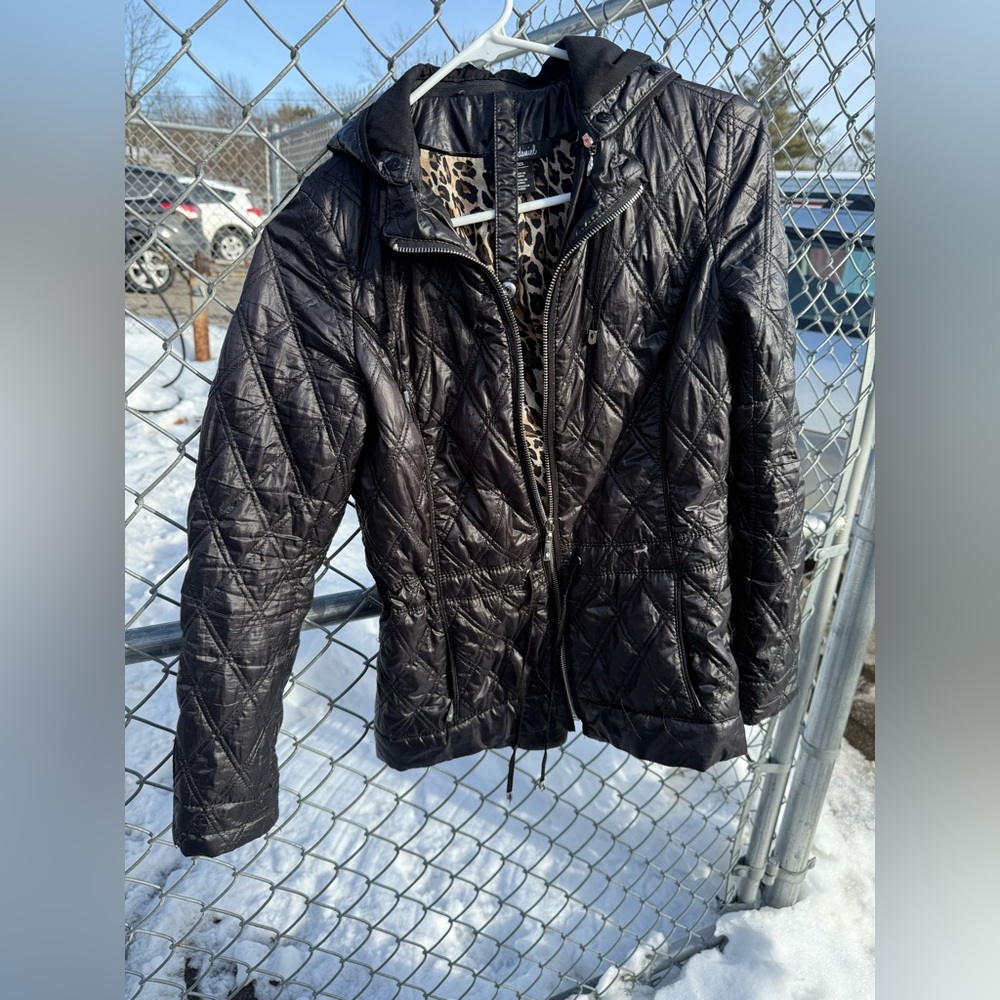 Black Quilted Women's Jacket